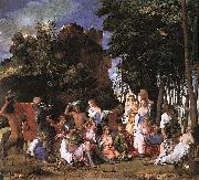 The Feast of the Gods Giovanni Bellini